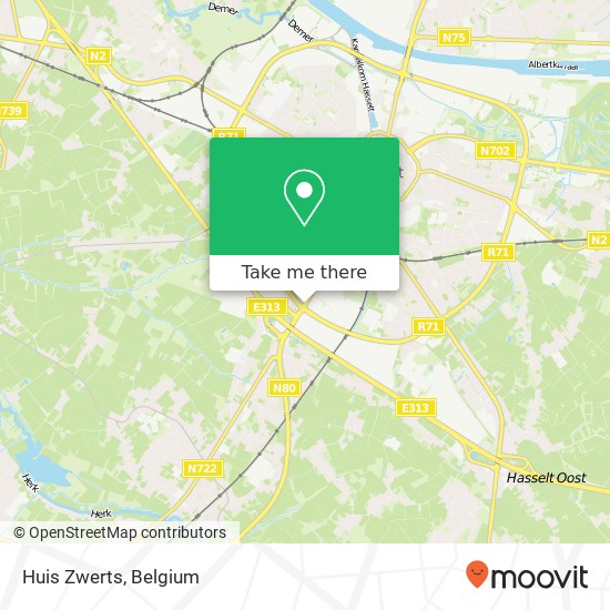 Huis Zwerts map