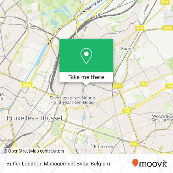 Butler Location Management Bvba plan