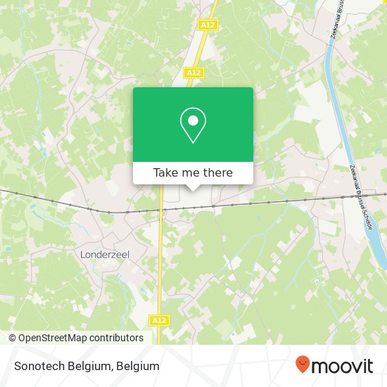 Sonotech Belgium map