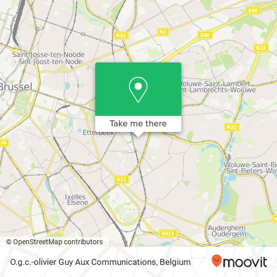 O.g.c.-olivier Guy Aux Communications map