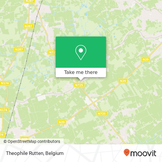 Theophile Rutten map