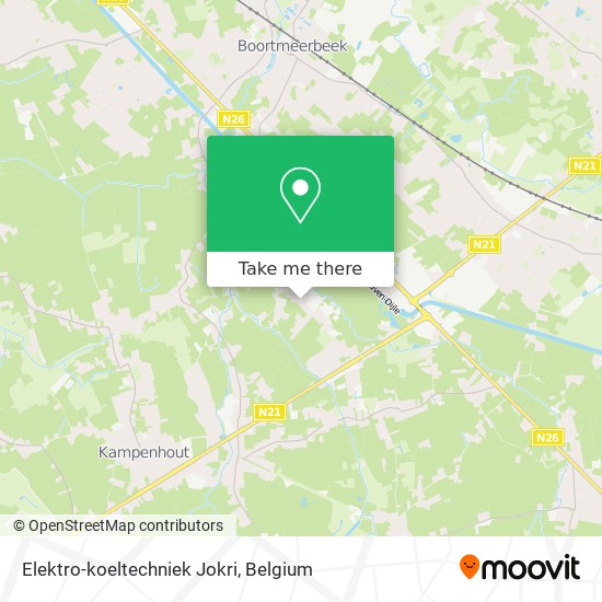 Elektro-koeltechniek Jokri map