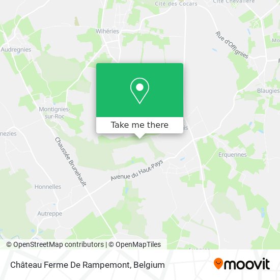 Château Ferme De Rampemont map