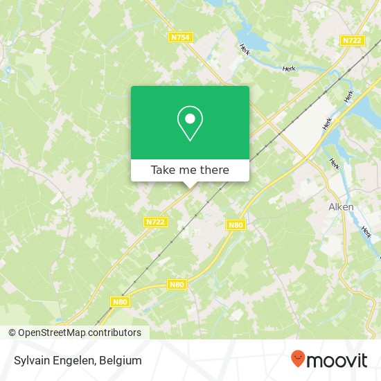 Sylvain Engelen map