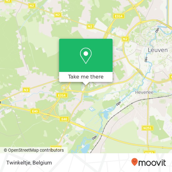 Twinkeltje map