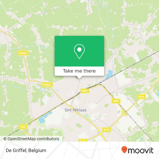 De Griffel map