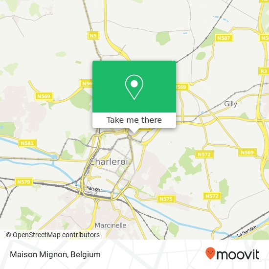 Maison Mignon map