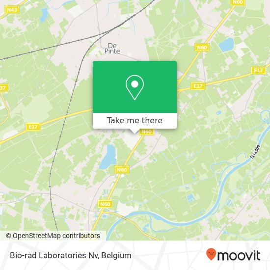Bio-rad Laboratories Nv map