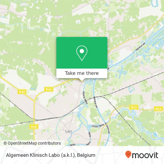 Algemeen Klinisch Labo (a.k.l.) plan