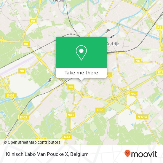 Klinisch Labo Van Poucke X map