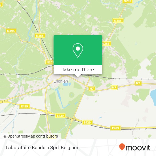 Laboratoire Bauduin Sprl map