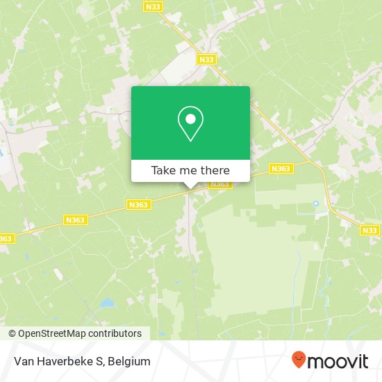 Van Haverbeke S map