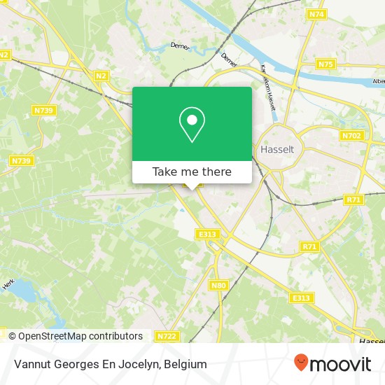 Vannut Georges En Jocelyn map