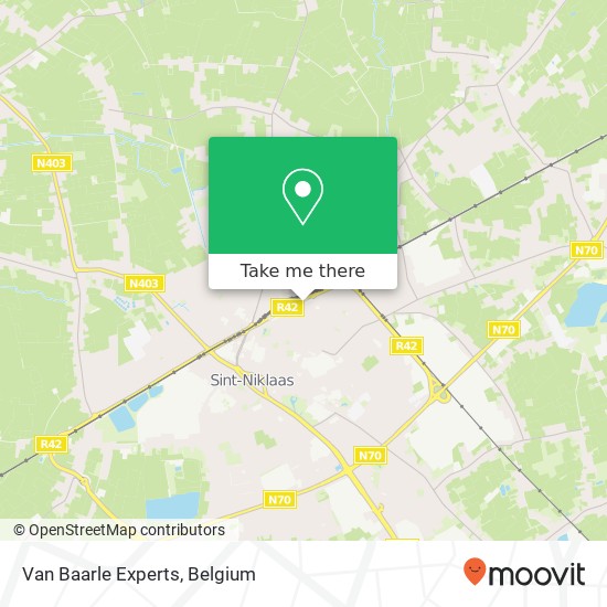 Van Baarle Experts map