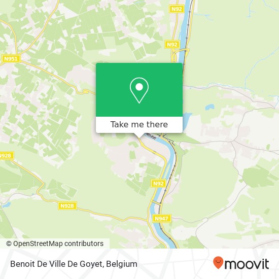 Benoit De Ville De Goyet map