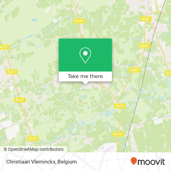 Christiaan Vleminckx map