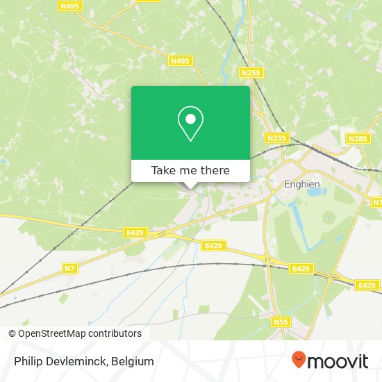 Philip Devleminck map