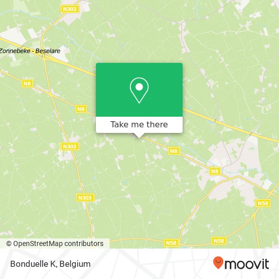 Bonduelle K map