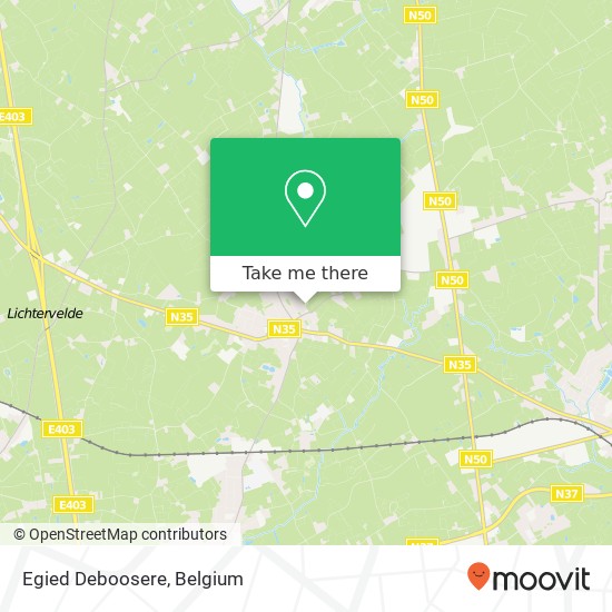 Egied Deboosere map