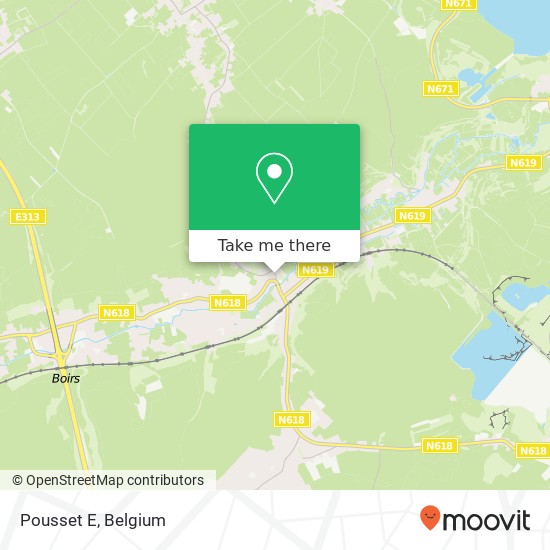 Pousset E map