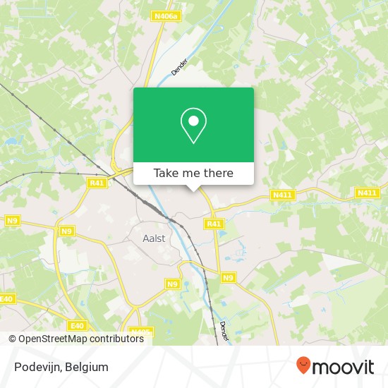 Podevijn map