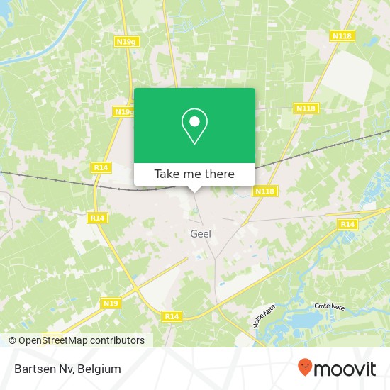 Bartsen Nv map