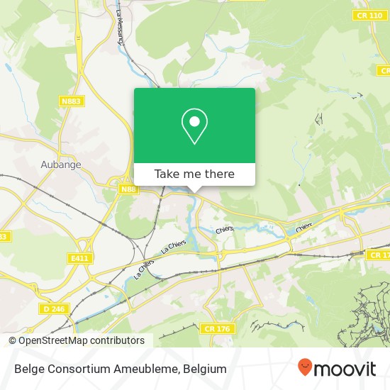 Belge Consortium Ameubleme map