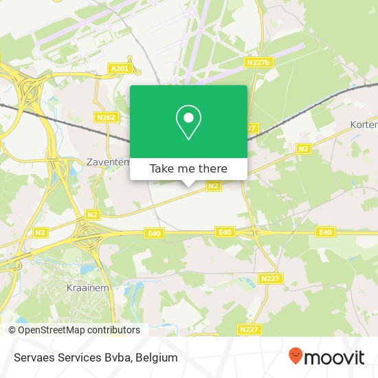 Servaes Services Bvba map