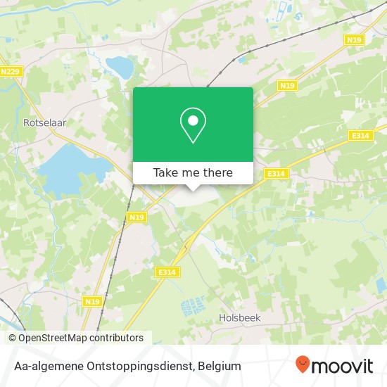 Aa-algemene Ontstoppingsdienst map