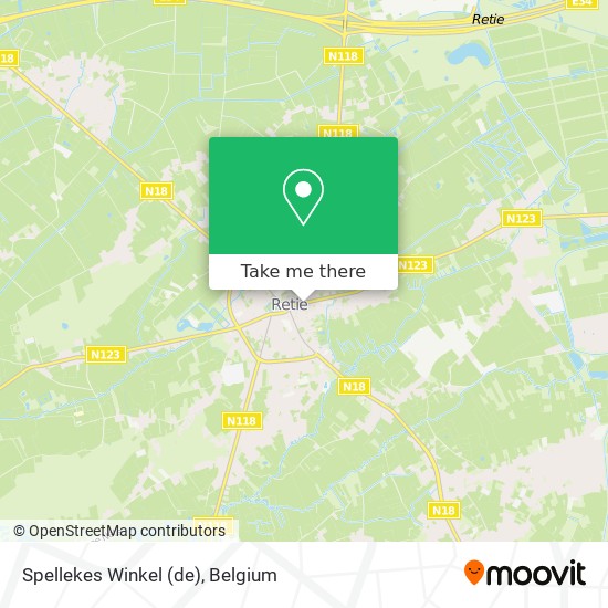 Spellekes Winkel (de) map
