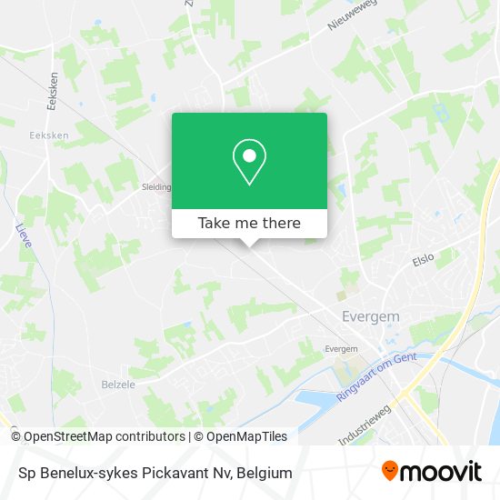 Sp Benelux-sykes Pickavant Nv map
