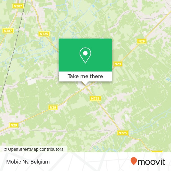 Mobic Nv map