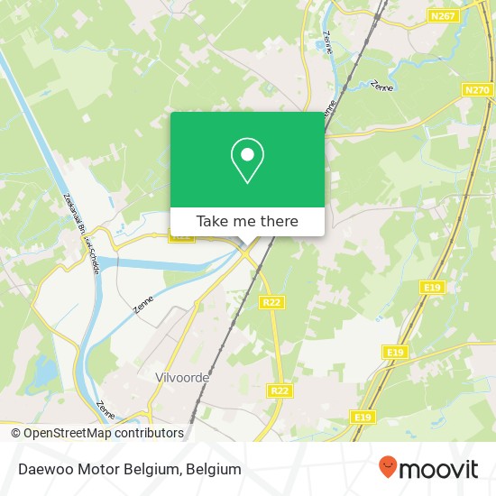 Daewoo Motor Belgium plan