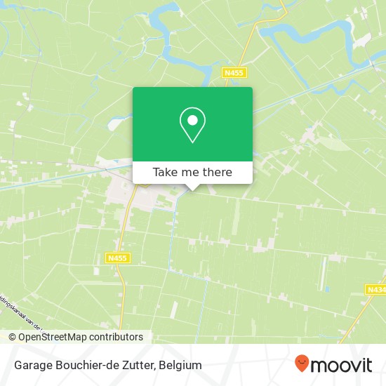 Garage Bouchier-de Zutter map