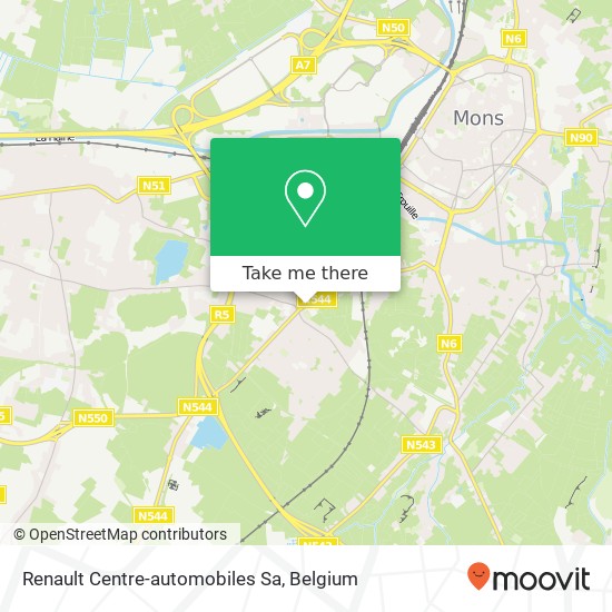 Renault Centre-automobiles Sa map