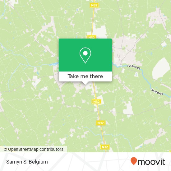 Samyn S map