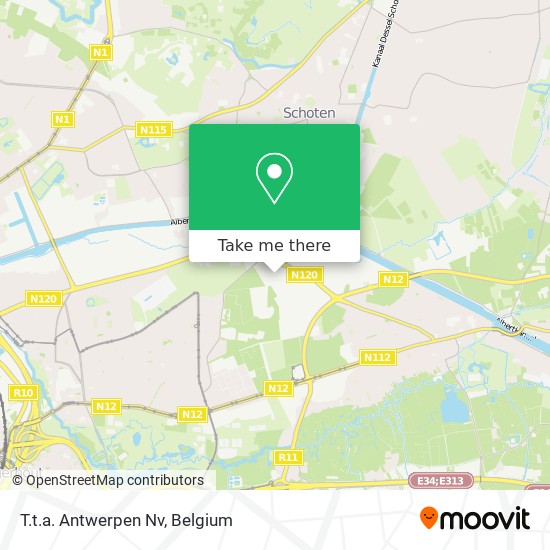 T.t.a. Antwerpen Nv map