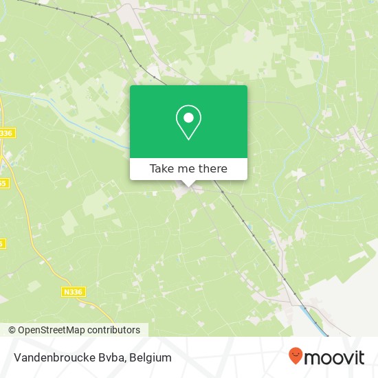 Vandenbroucke Bvba map