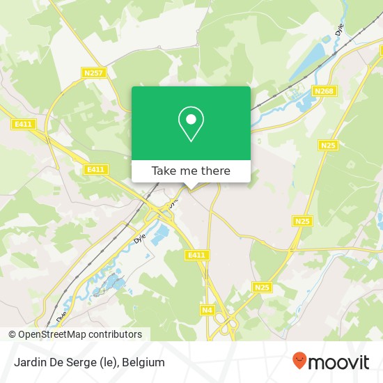 Jardin De Serge (le) map