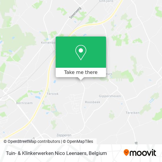 Tuin- & Klinkerwerken Nico Leenaers plan