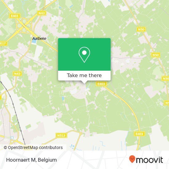Hoornaert M map