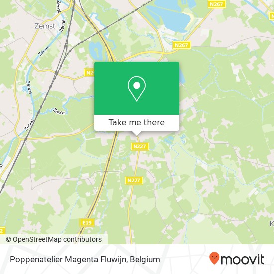 Poppenatelier Magenta Fluwijn map