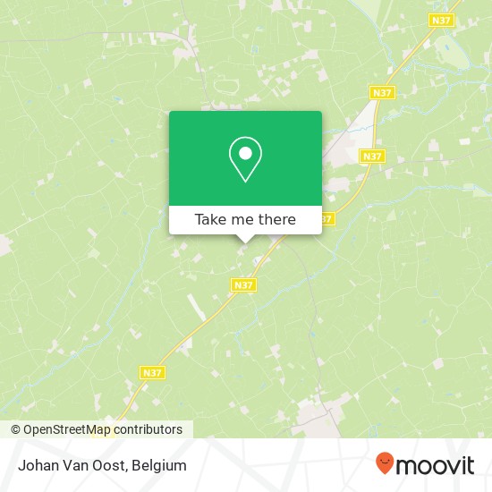 Johan Van Oost map