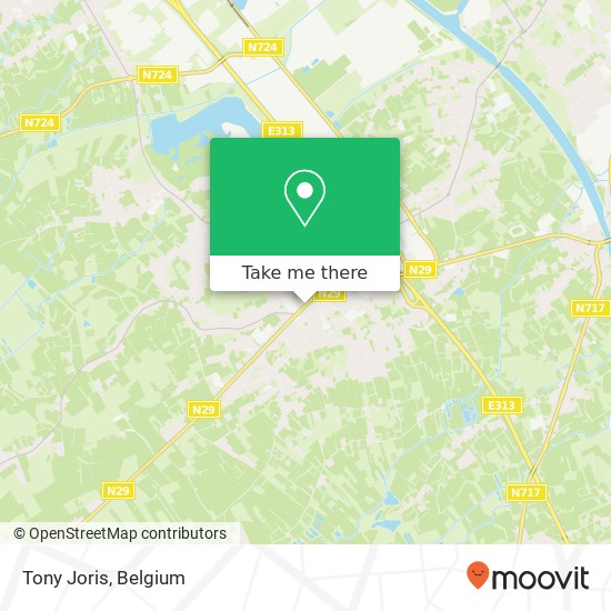 Tony Joris map