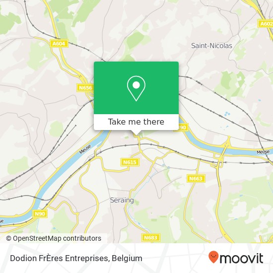 Dodion FrÈres Entreprises plan