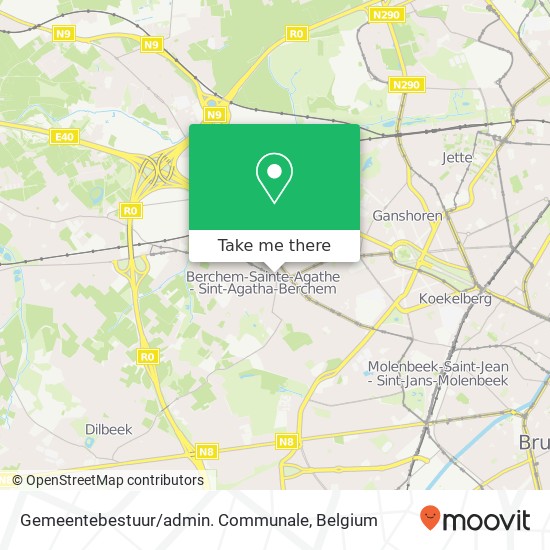 Gemeentebestuur / admin. Communale map