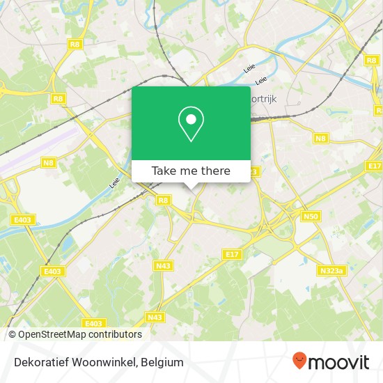 Dekoratief Woonwinkel map