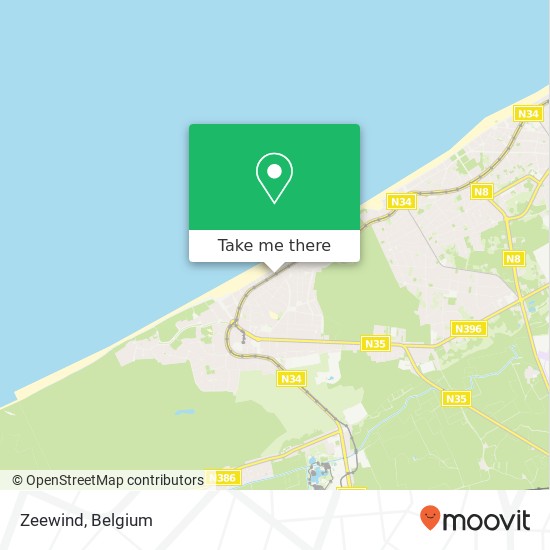 Zeewind map