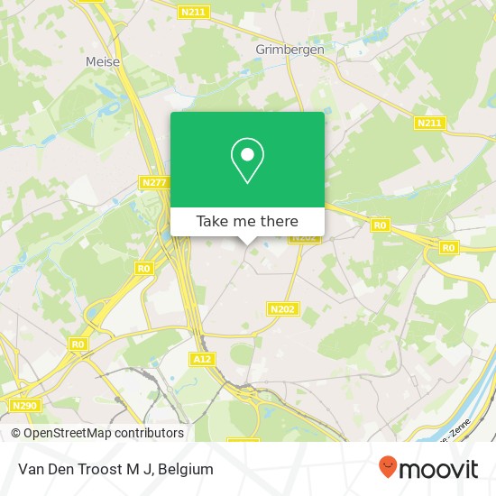 Van Den Troost M J map