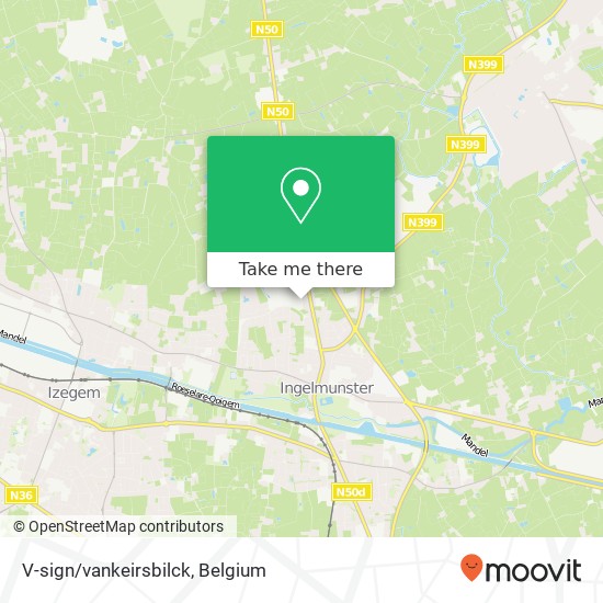 V-sign/vankeirsbilck map
